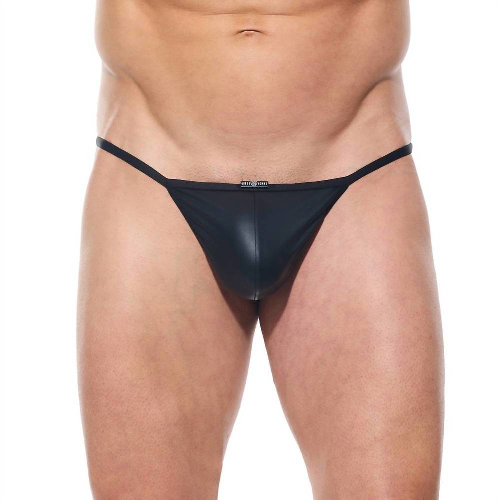 NEW GREGG HOMME men's afterlight pouch brief in black